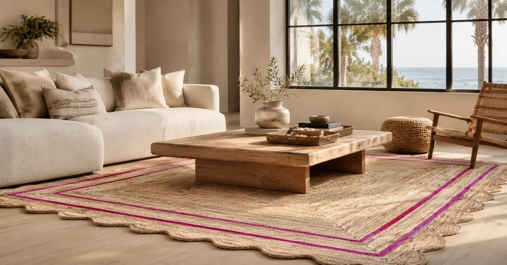 Why Homeowners Love Handcrafted Scalloped Jute Rugs for Stylish & Sustainable Living